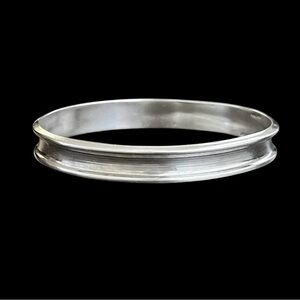 Vintage Taxco Mexico sterling silver bangle bracelet